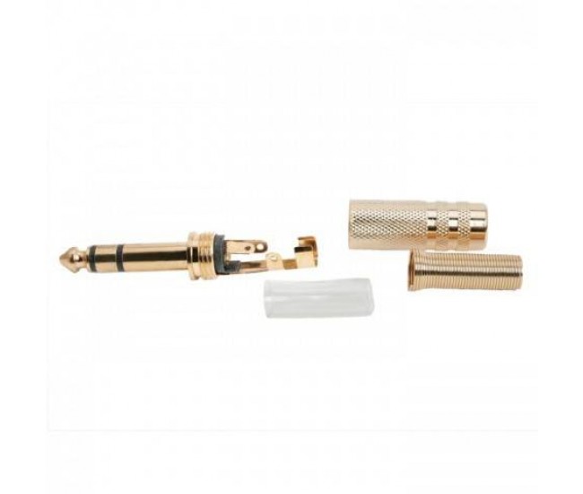 Mufa Jack 6.3 mm stereo tata aurit