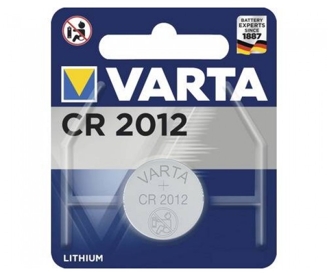 Baterie buton CR2012 Varta lithium 3V blister 1buc