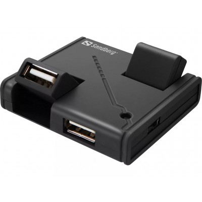 Hub USB 2.0 Sandberg 133-67 4 porturi negru