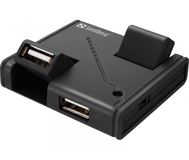 Hub USB 2.0 Sandberg 133-67 4 porturi negru