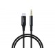 Cablu USB TYPE C - Jack 3.5 mm 1m negru Choetech AUX006