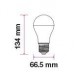 Bec LED 17W E27 A65 200D 1521lm SAMSUNG CHIP 3000K alb cald V-TAC