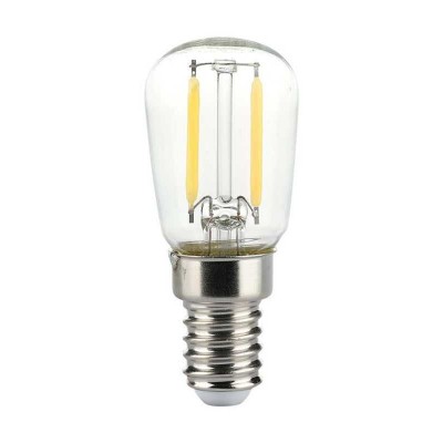 Bec E14 ST26 cu filament LED 2W 6500K alb rece V-tac SKU-214445