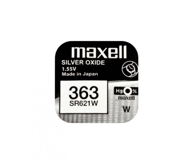 Baterie ceas Maxell SR621W V363 1.55V oxid de argint 1buc