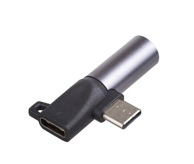 Adaptor USB 3.0 Jack 3.5 mm mama + USB type C mama alimentare la USB type C mufa AKYGA AK-AD-62