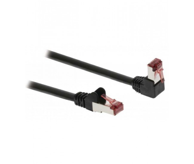 Cablu CAT6 SFTP Network Cable RJ45 8P8C tata - RJ45 8P8C tata 3m cupru negru VALUELINE