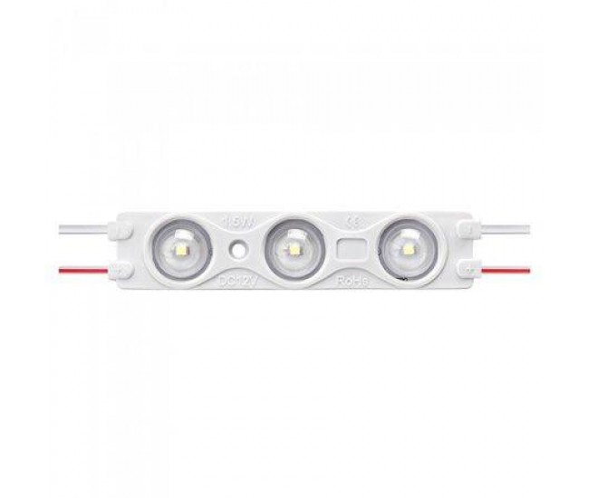 Modul 3 LED-uri 12V 1.5W 150lm SMD2835 verde P67 V-TAC