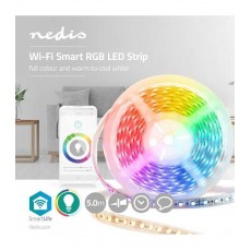 Banda LED 5050 5m Smart Wi-Fi Nedis RGB 2700.6500 5m