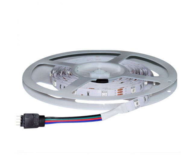 Banda LED SMD5050 30LED/m RGB IP20 5m V-TAC