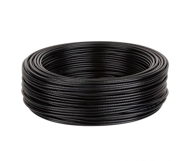 Cablu COAXIAL H155 50 ohm 5.4mm PVC negru CABLETECH