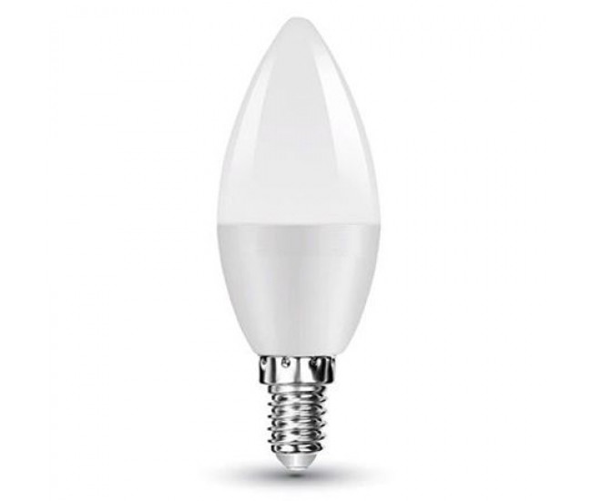 Bec LED E14 7W 6400K alb rece V-TAC CIP SAMSUNG