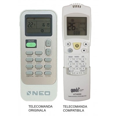 Telecomanda Aer Conditionat pentru Neo DG11J1-01 (490)