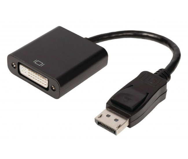 Cablu adaptor DisplayPort la DVI-D 24+1 mama 0.2m Valueline