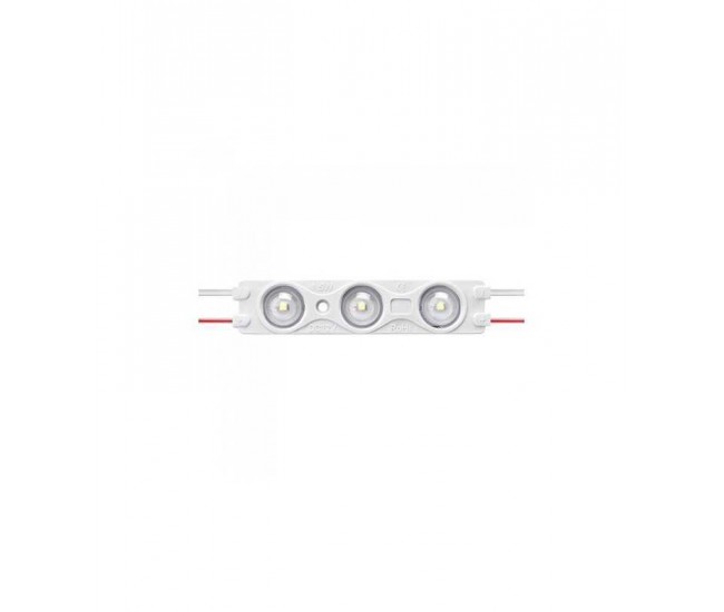 Modul 3 LED-uri 12V 1.5W 150lm SMD2835 rosu IP67 V-TAC