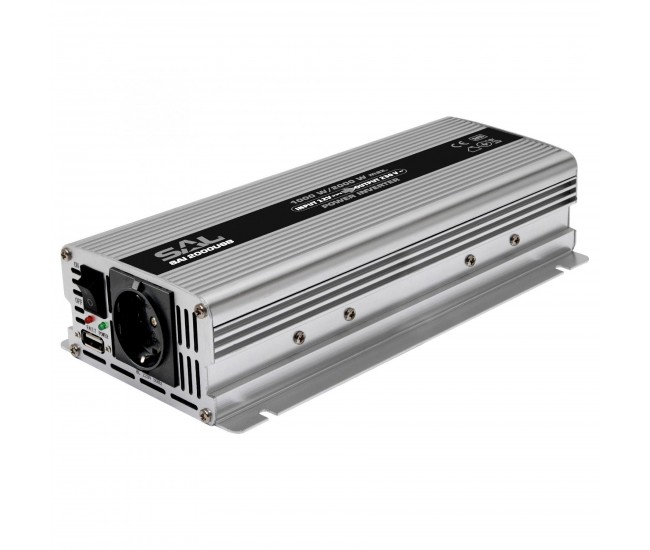 Invertor tensiune 12V - 230V 1000/2000W cu USB