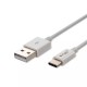 Cablu USB Type C 1m 2.4A alb SILVER EDITON V-TAC SKU-8486