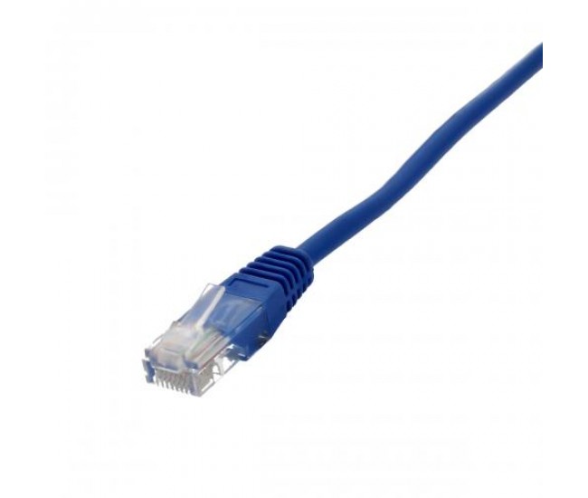 Cablu UTP Well cat5e patch cord 1.5m albastru