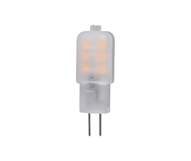 Bec LED G4 1.1W 12V 100lm 3000K alb cald cu chip Samsung V-TAC SKU-21240