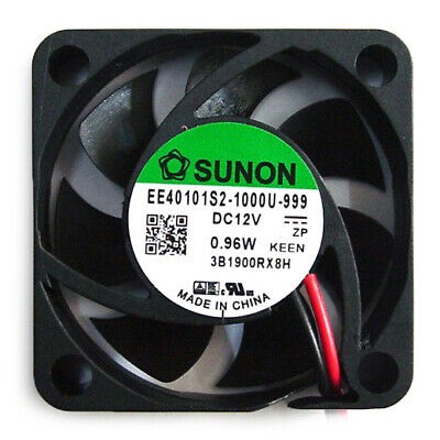 Ventilator DC axial 12VDC 40x40x10mm 11.99m3/h 23dBA 26AWG SUNON EE40101S2-1000U-999