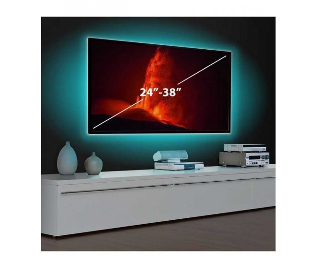 Banda LED SMART pentru iluminare ambientala TV 24- 38 SunShine