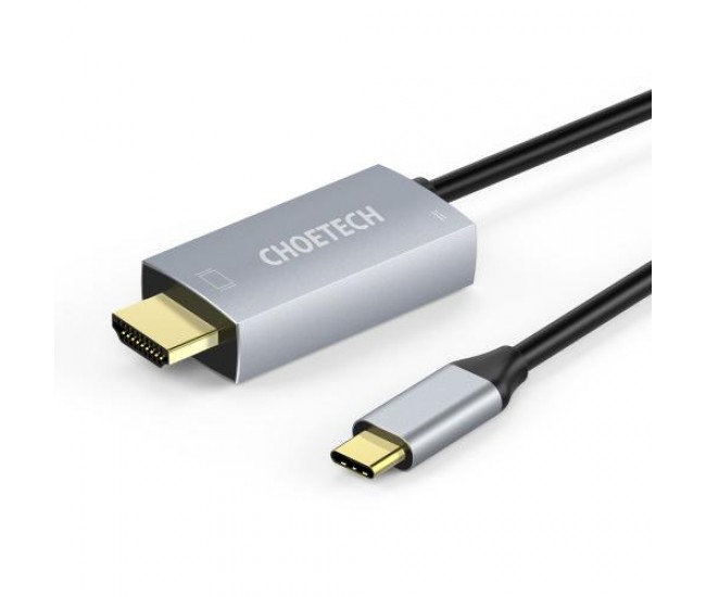 Cablu USB Type C - HDMI Choetech XCH-M180 PD 60W 1.8m negru