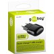 Alimentator 230V Quick Charge 1x USB 2A negru Goobay