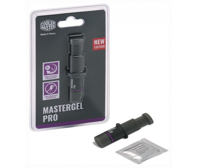 Pasta procesor COOLER MASTER 1.5ml MasterGel Pro perf. 8 W/M-K MGY-ZOSG-N15M-R2