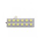 Placa LED SMD 20x60 mm 12V SMD5050 3W lumina alba 240lm inclus adaptoare W5W C5W BA9S CarGuard