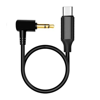 Cablu audio USB-C3.1 la mufa Jack 3.5 mm tata 50cm negru