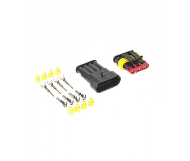 Conector SUPERSEAL 1.5mm 4x mama+tata IP67 ermetic ZLA0878