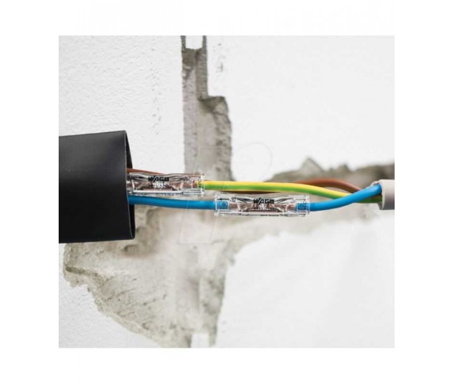 WAGO conector de imbinare in linie pentru conductori masivi monofilari 0.2-4mm2 2773-2401