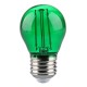 Bec LED G45 E27 2W cu filament lumina verde V-tac SKU-217411