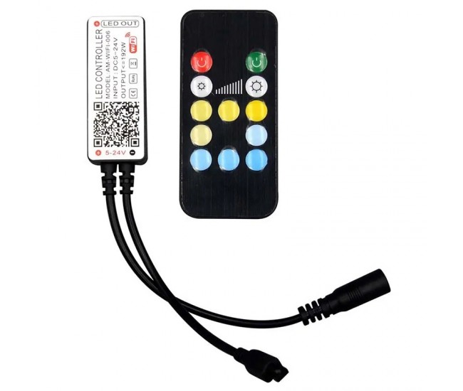 Controller banda LED 3IN1 WI-FI RGB 24 butoane V-TAC SKU-2902