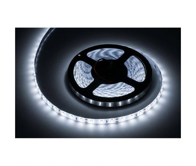 Banda LED 28W 5m 60x5630 SMD IP65 6000K alb rece 900lm REBEL