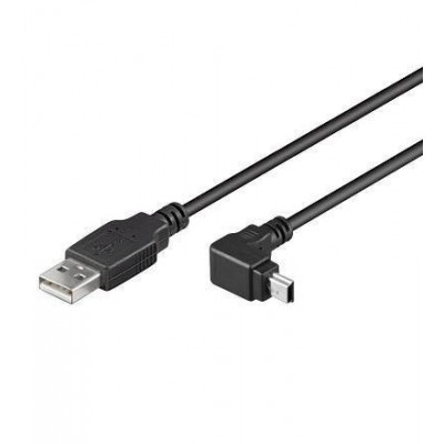 Cablu mini USB 90 grade 1.8m pentru GPS-uri Goobay