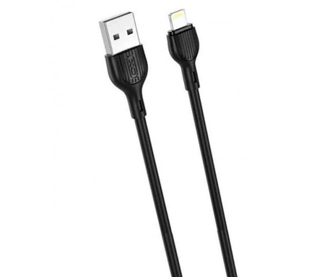 Cablu Iphone lightning - USB Negru 2m 2A XO-NB200-BK