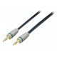 Cablu audio stereo OFC cupru Jack 3.5 mm tata-tata 2m Bandridge