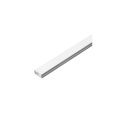 Profil aluminiu pentru banda LED 2m 23.5 mm x 10 mm mat V-TAC