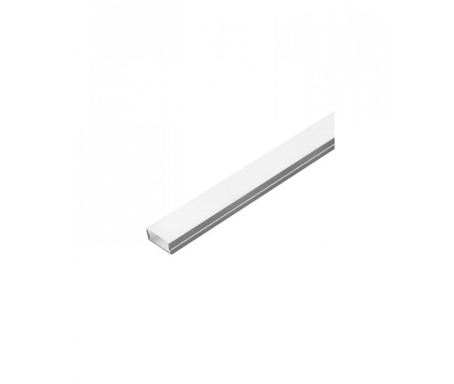 Profil aluminiu pentru banda LED 2m 23.5 mm x 10 mm mat V-TAC