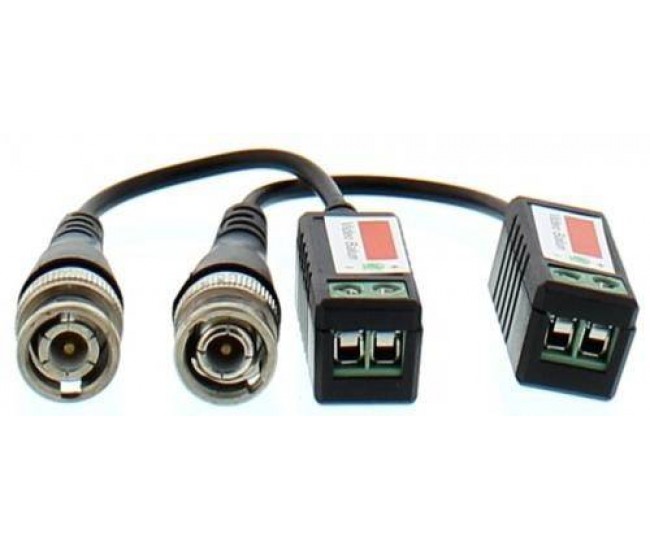 Video balun HD prin cablu UTP/FTP prindere cu surub Well