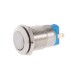 Buton antivandal OFF/ON 3A/250VAC cu retinere 12mm metal