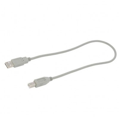 Cablu USB 2.0 A - USB B imprimanta 0.5m gri QOLTEC-50394