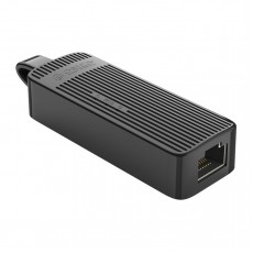 Adaptor retea USB - RJ45 1000/100/10Mbps cablu 7.5cm negru Orico UTK-U3-BK
