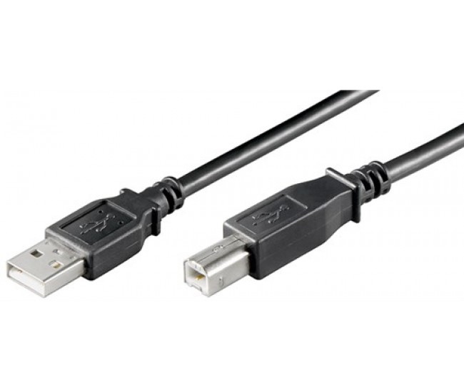 Cablu imprimanta USB 2.0 USB A tata - USB B tata 5m Goobay