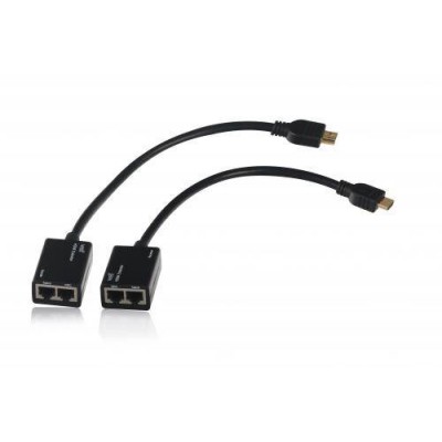 Adaptor prelungitor HDMI pana la 30m Pigtail FullHD V1.3 Well