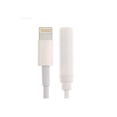 Adaptor iPhone 7 Lightning la Jack mama 3.5 mm 0.1m