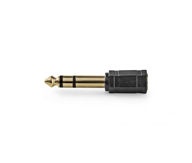 Adaptor audio stereo Jack 6.35 mm tata - 3.5 mm mama Nedis CABW23930AT