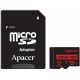 Card microSDXC UHS-I Apacer 128GB R85 clasa10 cu adaptor SD citire 85MB/s