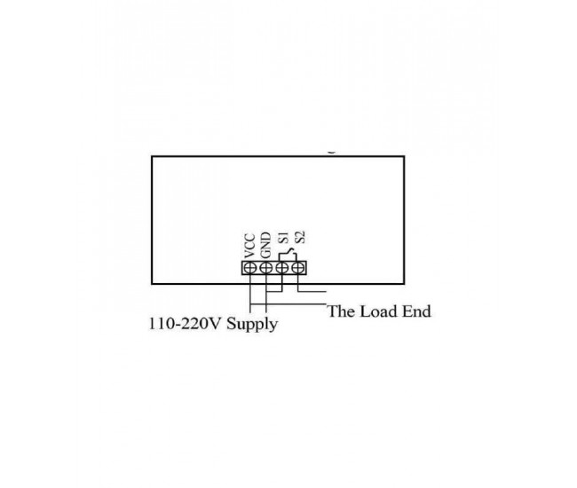 Termostat Microcomputer Temperature Controller 100-240V - Releu 10A/250V 20A/12V cu DISPLAY LCD 50-120 C