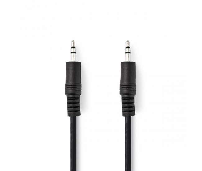 Cablu audio Jack Stereo 3.5 mm tata - 3.5 mm tata 1.5m Nedis